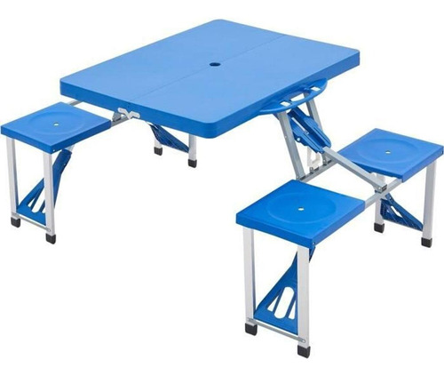 Set Camping Plegable,4 Sillas Y Mesa-okidoki