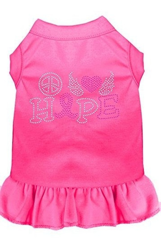 Ropa Gato - Mirage Pet Products 57-62 Mdbpk Pink Peace Love 