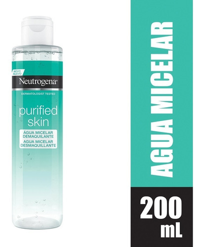 Agua Micelar Neutrogena Purified Skin X 200ml