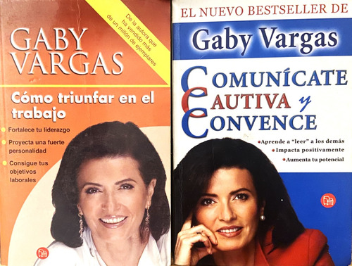 Comunícate Cautiva, Cómo Triunfar Gaby Vargas, Pack 2 Libros (Reacondicionado)