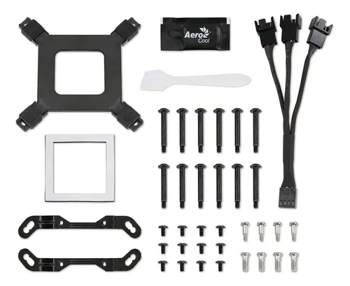 Water Cooler Aerocool Mirage L360 Intel Amd Argb Led Wh