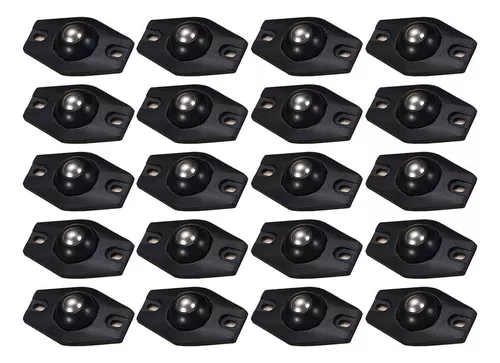 20x Mini Ruedas Giratorias Rueda Universal Para Contenedor