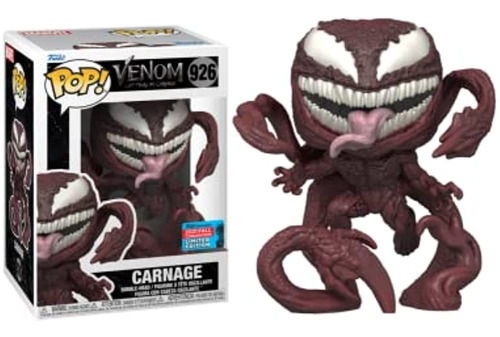 ¡funkopop! Marvel: Venom - Carnage Bobblehead - Convención D