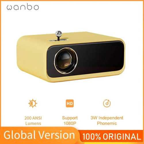 Projetor Wanbo X1 Mini- Led 1080p