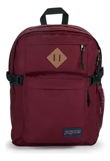 Mochila Jansport Main Campus Russet Red Diseño de la tela Liso