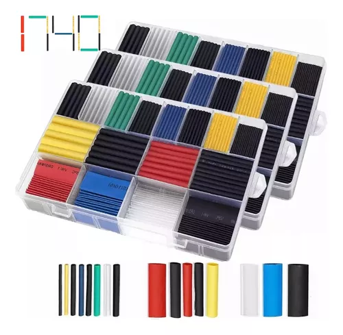 Kit Thermofit de 3/16 de colores (tubo termoretráctil