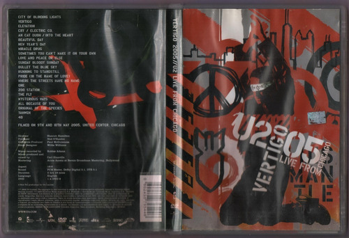 Dvd De U2 - Vertigo