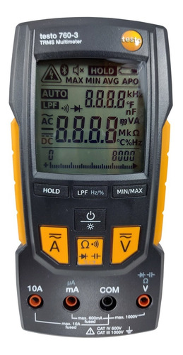 Multimetro Tester Digital Automático 1000v Trms Testo 760-3