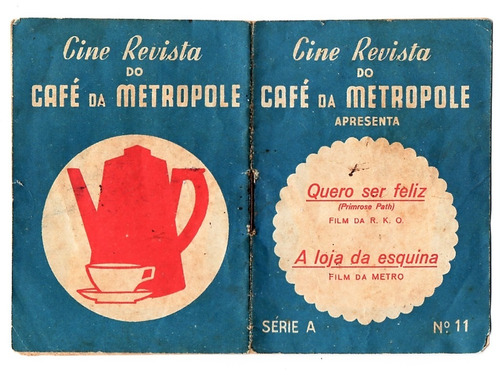 Cine Revista Café Da Metropole Nº 11 - Ginger Rogers Anos 40