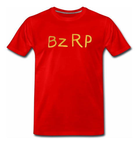 Bizarrap Playera Manga Corta // Bzrp // Nuevo Estampado Oro