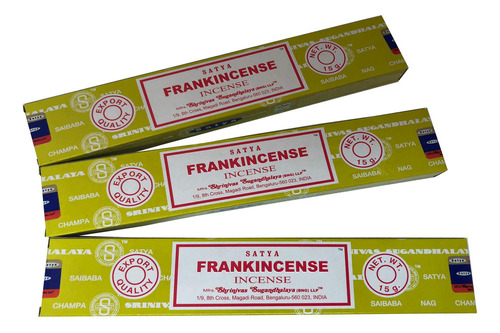 Satya Frankincense Incense Satya Sai Baba Nag Champa - Varil