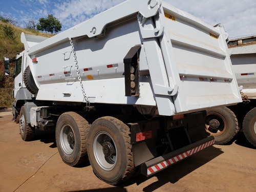 Imagem 10 de 15 de Mercedes-benz Axor 4144 6x4 Ano 2016 Caçamba Rossetti 16 M