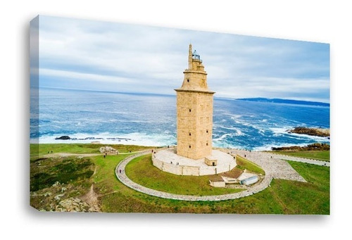 Cuadro Decorativo Canvas Moderno Torre De Hércules España