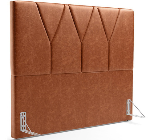 Cabeceira Cama Box Casal 140 Cm Aurora Couríssimo Camel