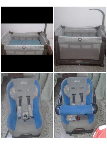 Imagen 1 de 1 de Corral Y Porta Bebé Graco