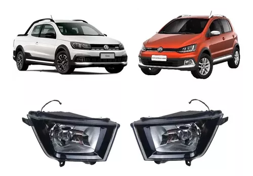 Par Farol Milha Saveiro Cross 2017 2018 2019 2020 2021 2022 - AMS AUTO -  Farol de Milha - Magazine Luiza