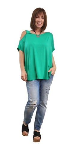 Remera  Modal Talles  Grandes Oversize Joaquina