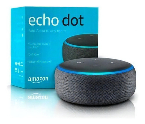 Echo Dot(3° Geração) Smart Speaker Alta Qualidade Cor Preto