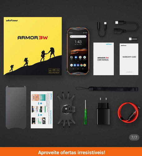 Ulefone Armadura 3w 10300mah Áspero Smartphone Android 9.0 I