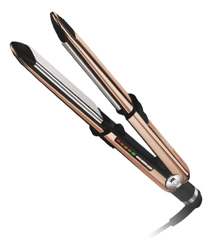 Prancha Super Nano Titanium Babyliss Pro Optima Rose Gold