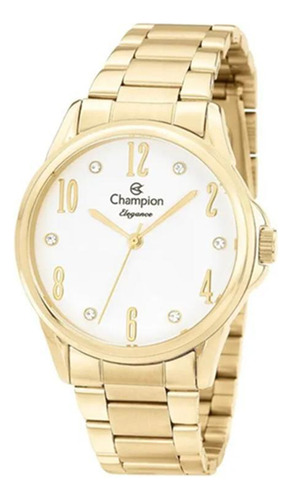 Relógio Champion Elegance Dourado - Cn26242g