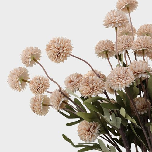 Conjunto De 10 Flores Artificiales De Crisantemo Pequeño De