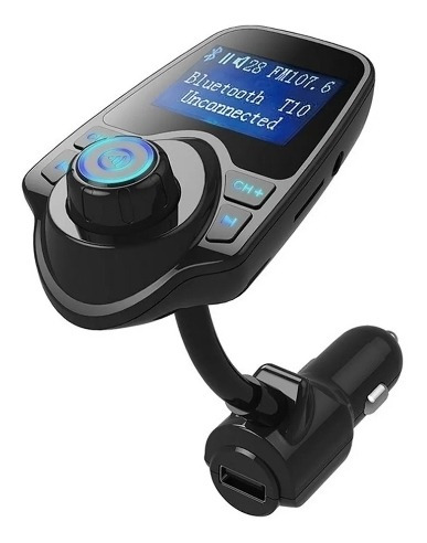 Transmisor Fm Bluetooth Inalámbrico Receptor Audio Mp3 Usb K