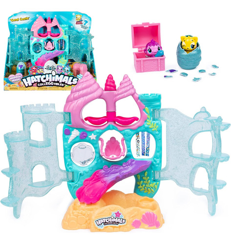 Colleggtibles, Coral Castle Fold Open Playset Personaje...