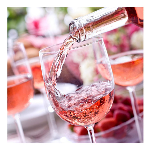 Pack 6 Pzs Vino Rosado L. A. Cetto Blanc De Zinfandel 187 Ml