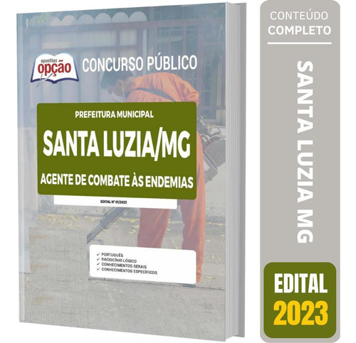 Apostila Santa Luzia Mg Agente De Combate Às Endemias