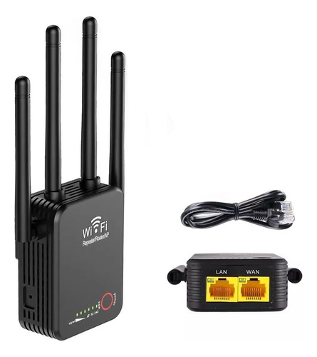 Repetidor De Señal Wifi 5g De 1200mbps 110/230v Wps