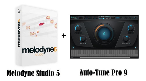 Imagen 1 de 3 de Melodyne Studio 5.1.1 + Auto-tune Pro Bundle 9.1