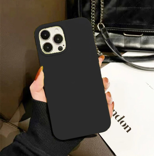 Funda Para iPhone 14 Pro Negro Generica Excelente Calidad