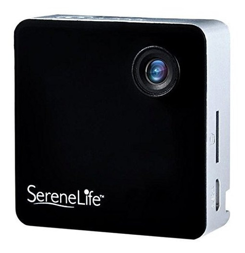 Serenelife Camara Portatil Clipon 1080p Full Hd Con Wifi Inc