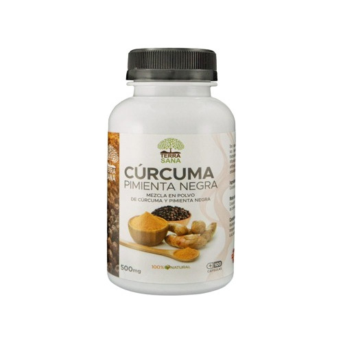 Curcuma & Pïmienta Negra Alivia Inflamaciones 100capsulas