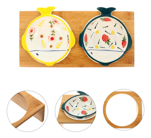 Cuenco De Cerámica Para Gatos Elevated Cat Bowls