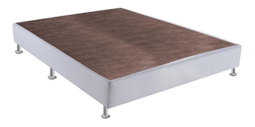 Base Sommier Corino Branco Viúva (128x188x30) - Ortobom