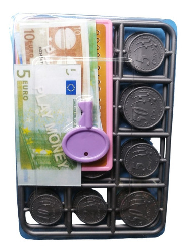 Imagen 5 de 5 de Set Caja Registradora + Carrito Supermercado