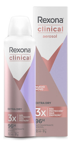 Rexona Clinical Mujer Antitranspirante Aero Extra Dry 150ml