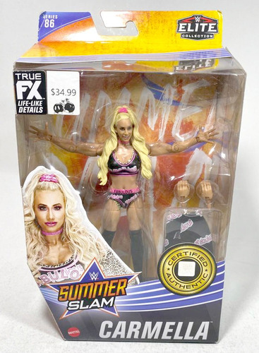 Wwe Carmella Summer Slam Elite Collection Mattel