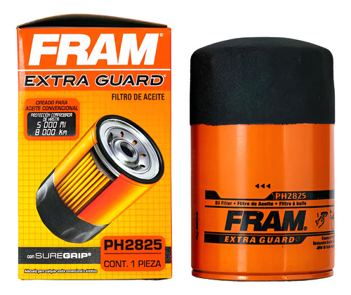 Filtro Aceite Ph2825 Compatible Con Múltiples Vehículos