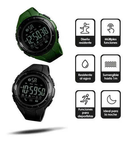 Smartwatch Deportivo Bt Contra Agua Pod metro 1326 Redlemon