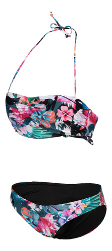 Top De Bikini Arena Bandeau Para Mujer