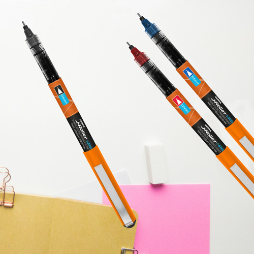 Bolígrafo Zebra J-roller Nrb Punto 0.7 Mm Blíster 1 Pieza Naranja Rojo