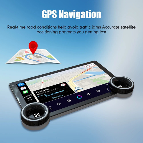 Z Radio De Coche Android Universal De 10,33 Pulgadas, 2