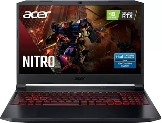 Acer Nitro 5 Portátil Gamer I7-11800h Rtx 3050ti 16gb 512gb