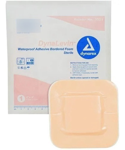 Dynalevin Allevyn Gentle Border 10x10 Cm. Caja Con 10