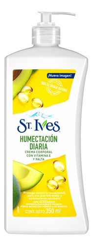  Crema para cuerpo St. Ives Humectación Diaria en dosificador 350mL