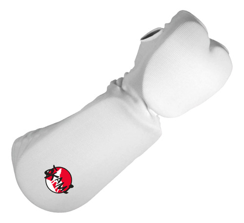 Protector Antebrazo De Taekwondo Okami Elasticado Blanco