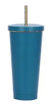 Comprar Vaso Termo Popote Acero Inoxidable Tipo Starbucks 750ml 